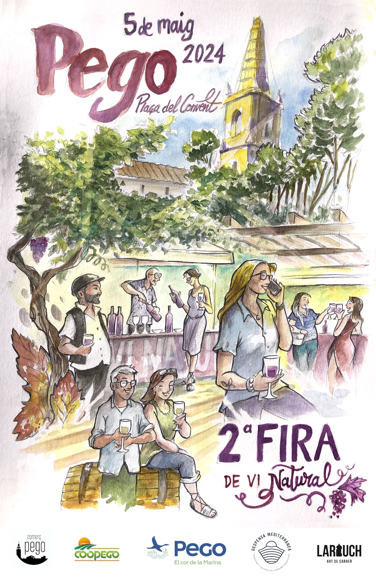 Cartell 2a Fira de Vi Natural