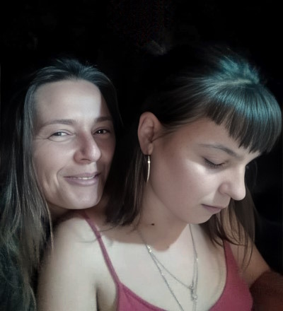 Monica Zas and Estrella
